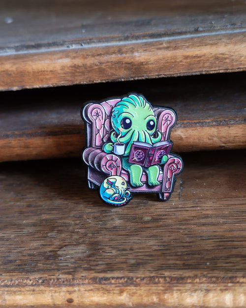 Pin's Émaillé Cthulhu - Collection Créatures Fantastiques & Lovecraftien coloré