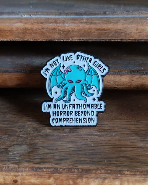 Pin's Émaillé Cthulhu - Collection Créatures Fantastiques & Lovecraftien coloré