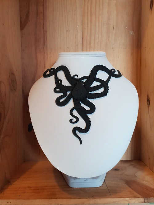 Collier silicone Dark mermaid
