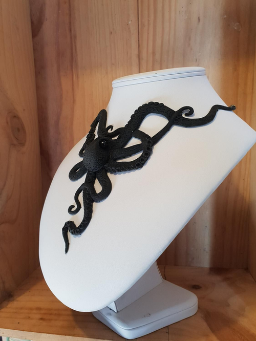 Collier silicone Dark mermaid