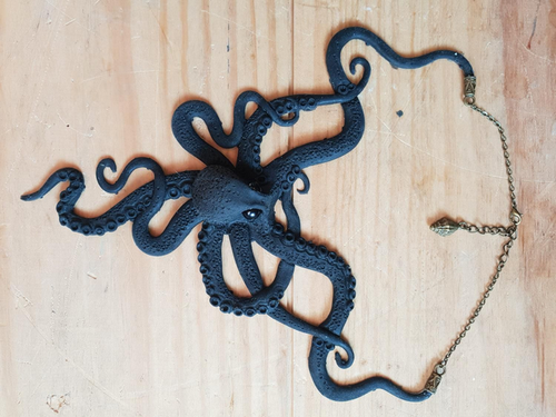 Collier silicone Dark mermaid