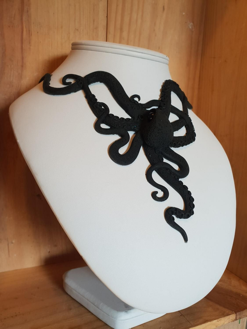 Collier silicone Dark mermaid