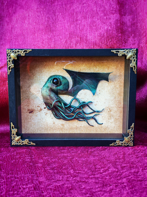 Cadre Moyen Cthulhu vert