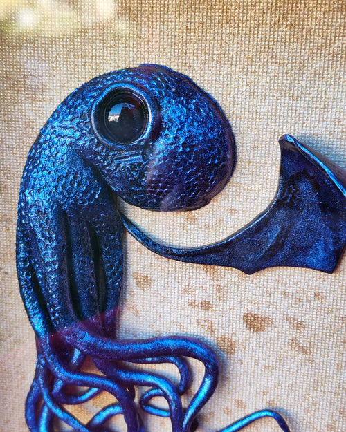 Cadre moyen Cthulhu Bleu Violet