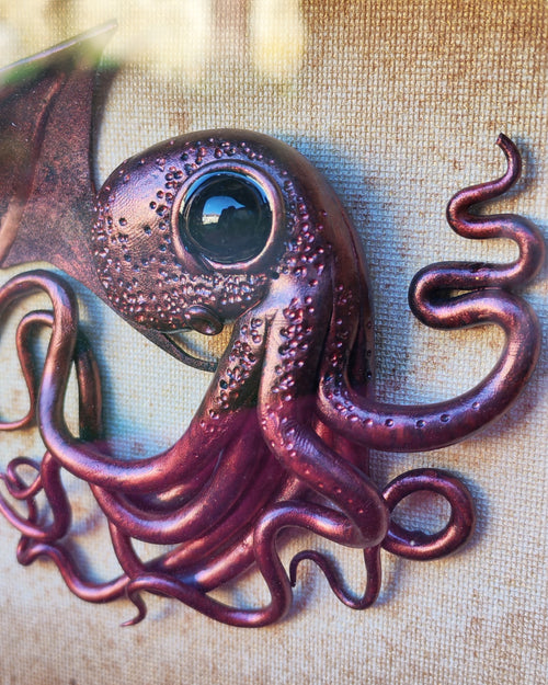 Cadre moyen Cthulhu Moyen Rose Rouge