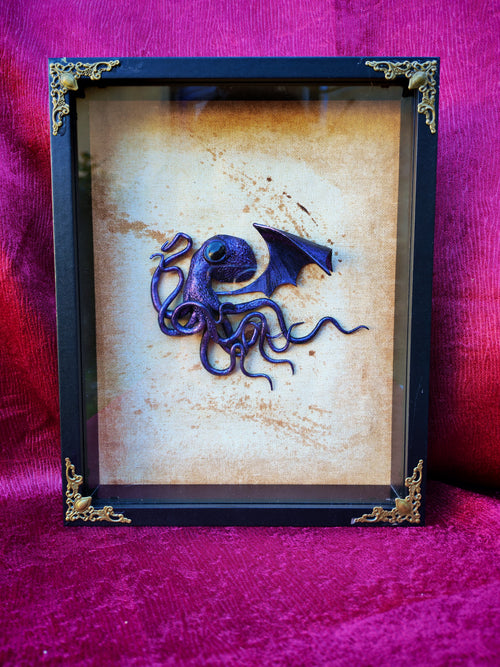 Grand cadre Cthulhu Violet