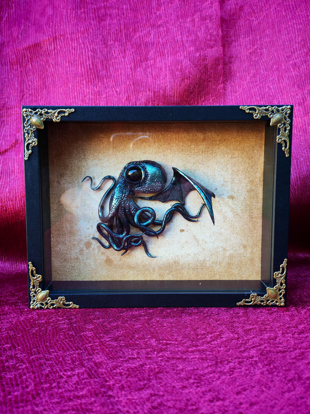 Cadre Moyen Cthulhu Métallisé