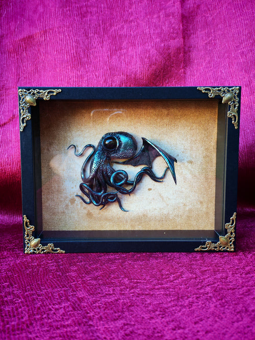 Cadre Moyen Cthulhu Métallisé