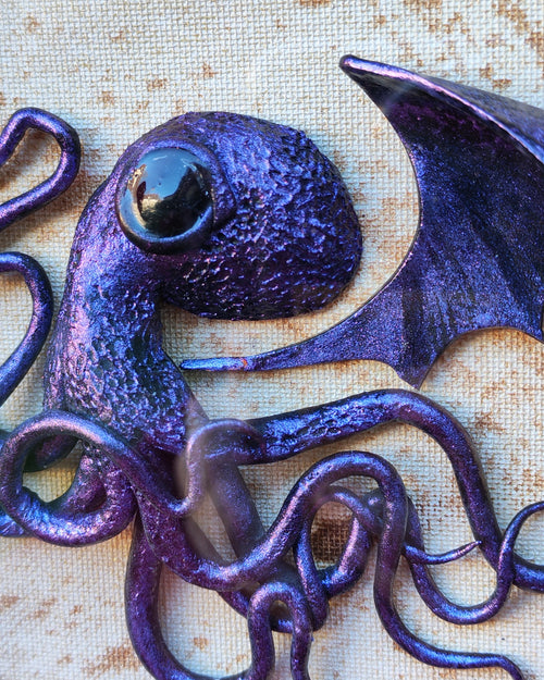 Grand cadre Cthulhu Violet