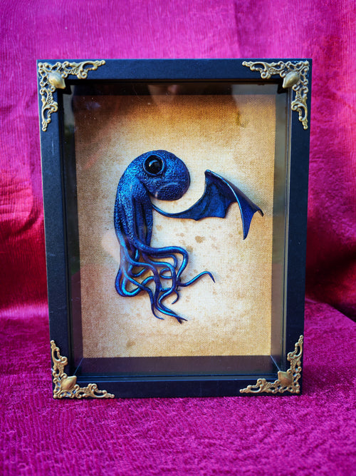 Cadre moyen Cthulhu Bleu Violet